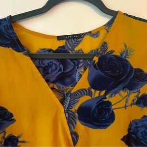 West Kei surplice blouse